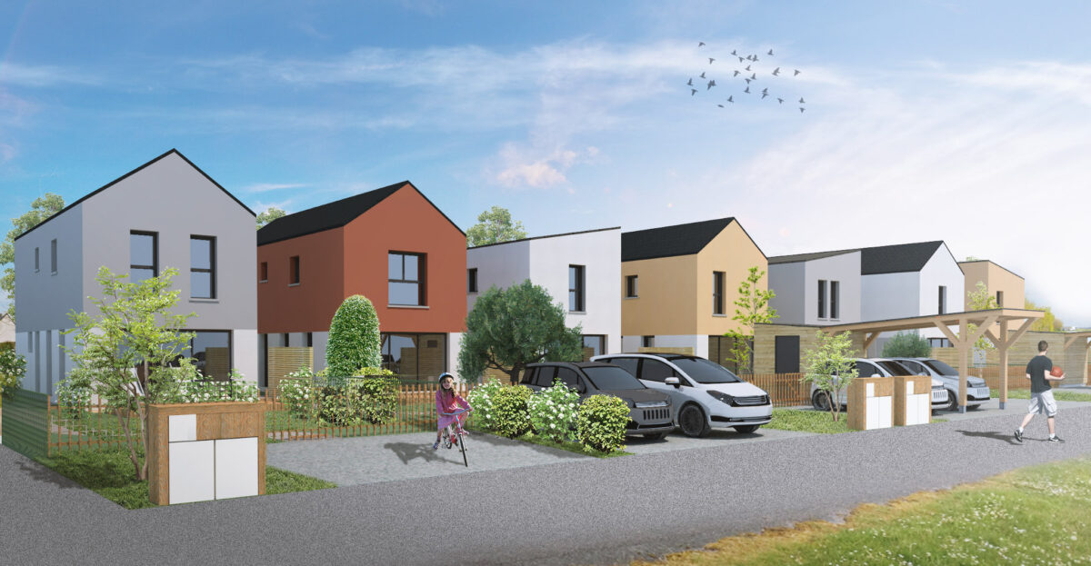 Maison moderne neuve design de 3 chambres à Saint-Thurial (35) - Bretagne Habitation Construction
