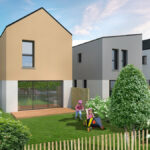 Maison moderne neuve design de 3 chambres à Nouvoitou (35) - Bretagne Habitation Construction
